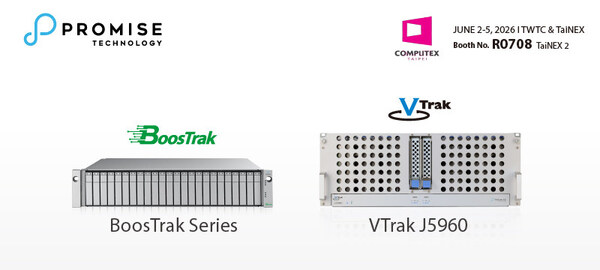 PROMISE Technology Brings Sustainability Focus to AI Storage at COMPUTEX 2026
