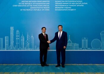 John Lee meets Kazakhstan PM