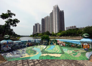 Renewed riverbanks uplift community