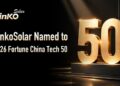 JinkoSolar Listed on 2026 Fortune China Technology 50
