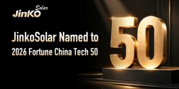 JinkoSolar Listed on 2026 Fortune China Technology 50