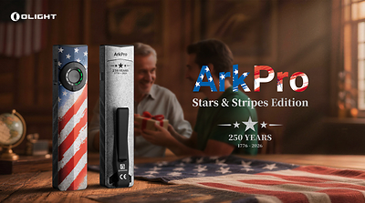 Olight Launches ArkPro Stars & Stripes to Celebrate America’s 250th Anniversary and Honor Fathers