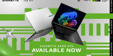 GIGABYTE Announces AERO X16 Now Available, Bringing Next-Gen AI Performance to an Ultra-Thin Copilot+ PC
