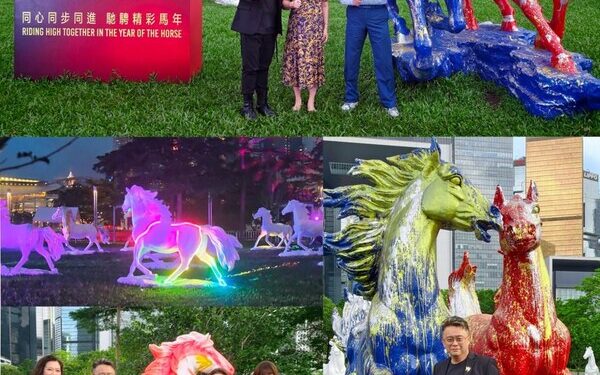 Harmonious Horse International Exhibition Tour Gallops into Tamar Park, Becoming New Community Landmark in Hong Kong