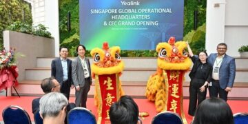 Yealink Upgrades Singapore Global Operational HQ and Opens New Customer Experience Center