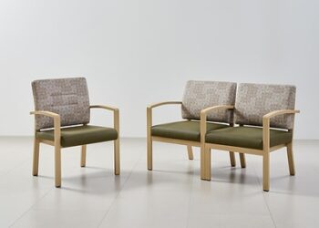Metal Wood Grain Emerges as a New Option for European Senior Living Furniture