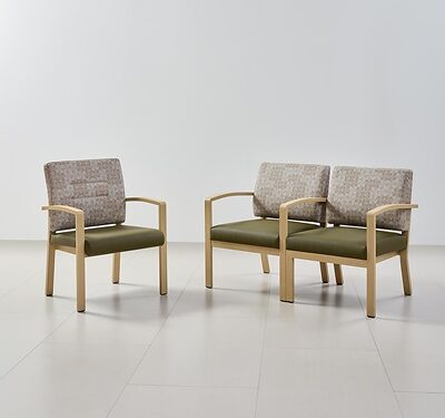 Metal Wood Grain Emerges as a New Option for European Senior Living Furniture
