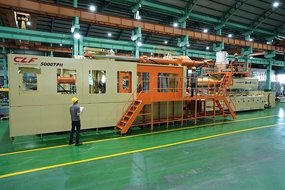 CLF Ships Taiwan’s First 5000-Ton Injection Molding Machine, Its Largest in 60 Years, to a Top-Tier US Logistics Supplier