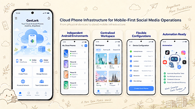 GeeLark Advances Cloud Phone Infrastructure for Scalable Social Media Operations