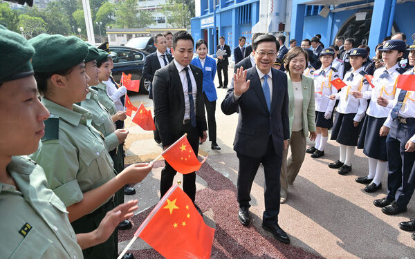 Flag-raising youth lauded