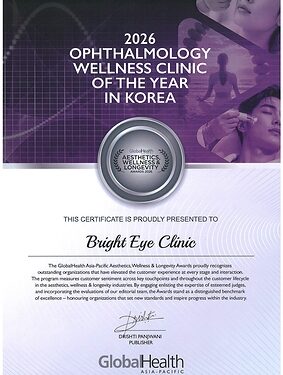 Bright Eye Clinic Named Ophthalmology Wellness Clinic of the Year in Korea at 2026 GlobalHealth Asia-Pacific Awards